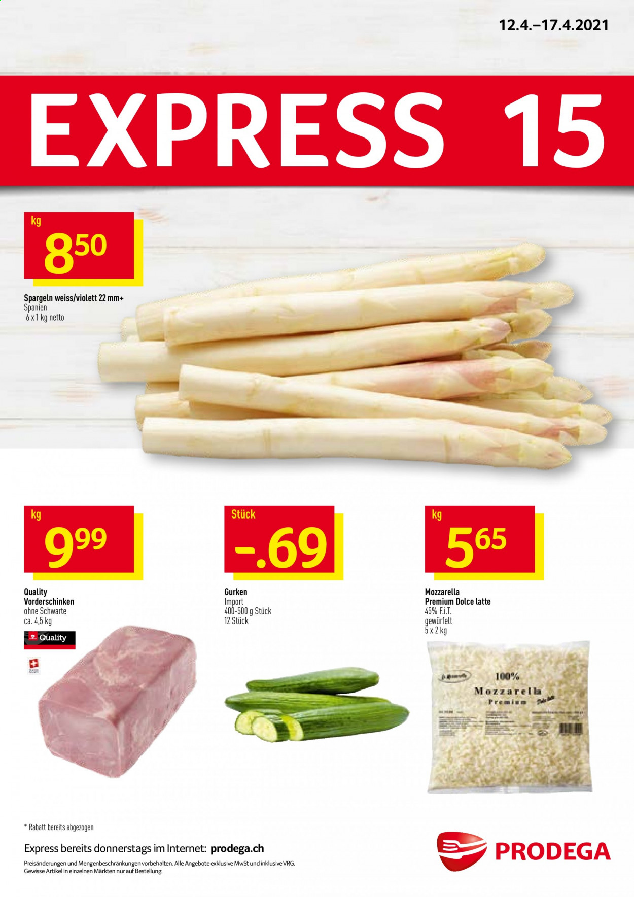 Prospekt Prodega - 12.4.2021 - 17.4.2021. Seite 1