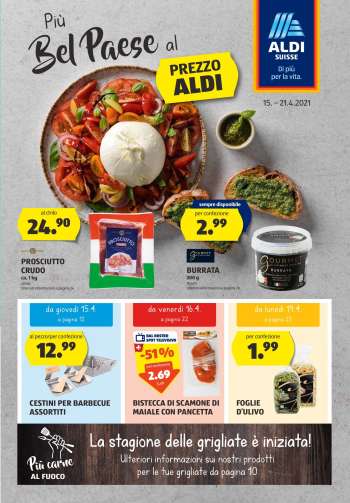 Volantino Aldi - 15.4.2021 - 21.4.2021.