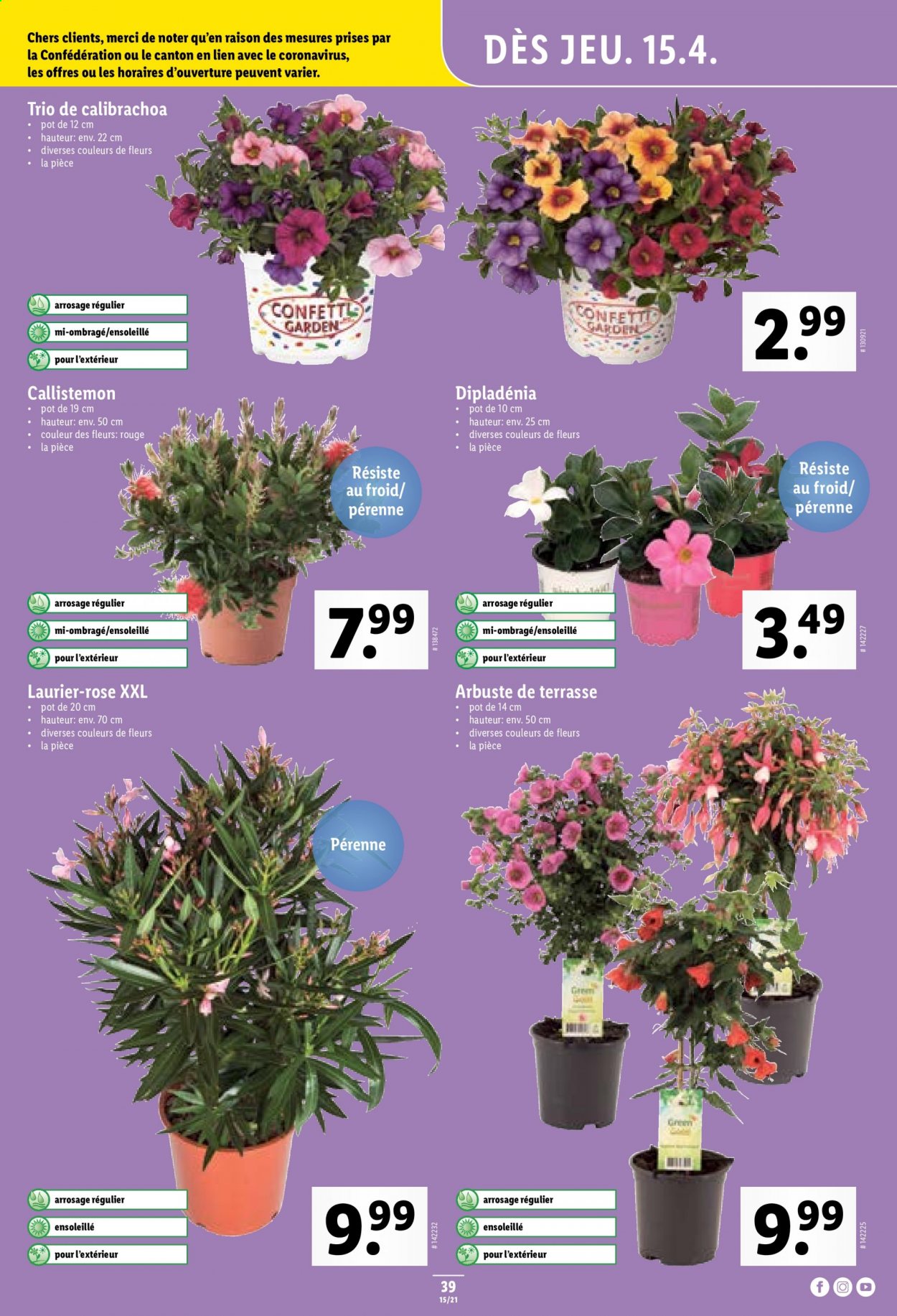 Volantino Lidl - 15.4.2021 - 21.4.2021. Pagina 39