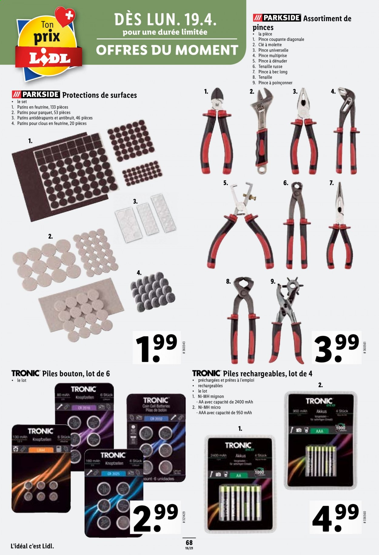 Volantino Lidl - 15.4.2021 - 21.4.2021. Pagina 68