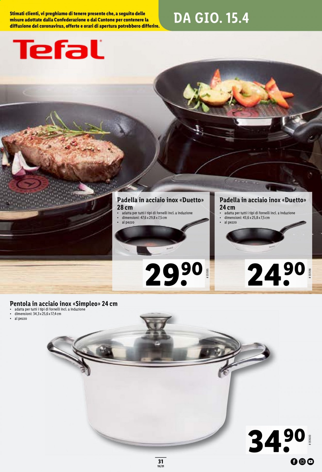 Volantino Lidl - 15.4.2021 - 21.4.2021. Pagina 31