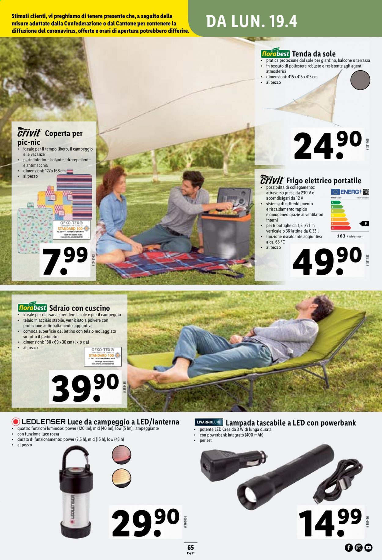 Volantino Lidl - 15.4.2021 - 21.4.2021. Pagina 65