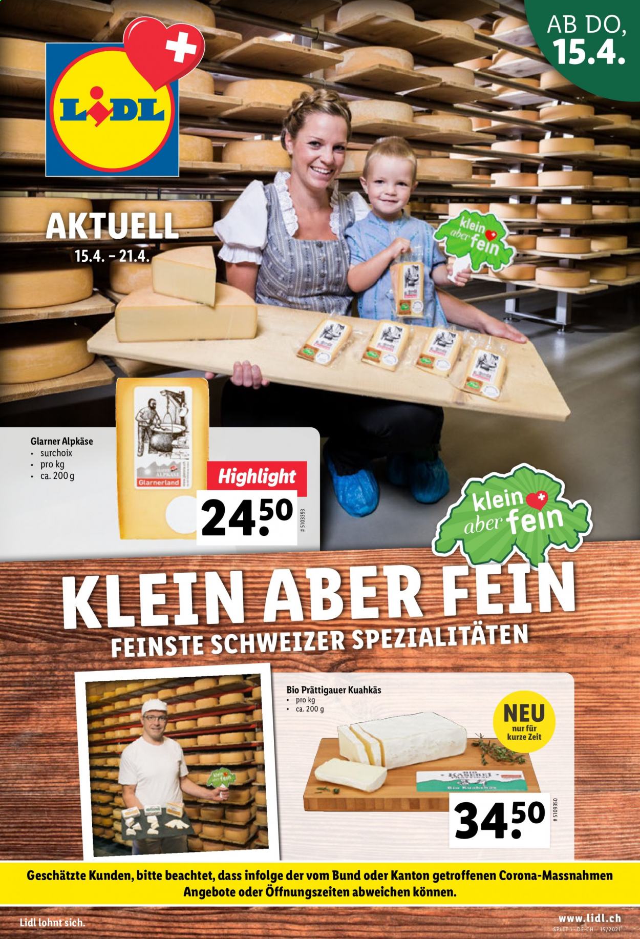 Volantino Lidl - 15.4.2021 - 21.4.2021. Pagina 1