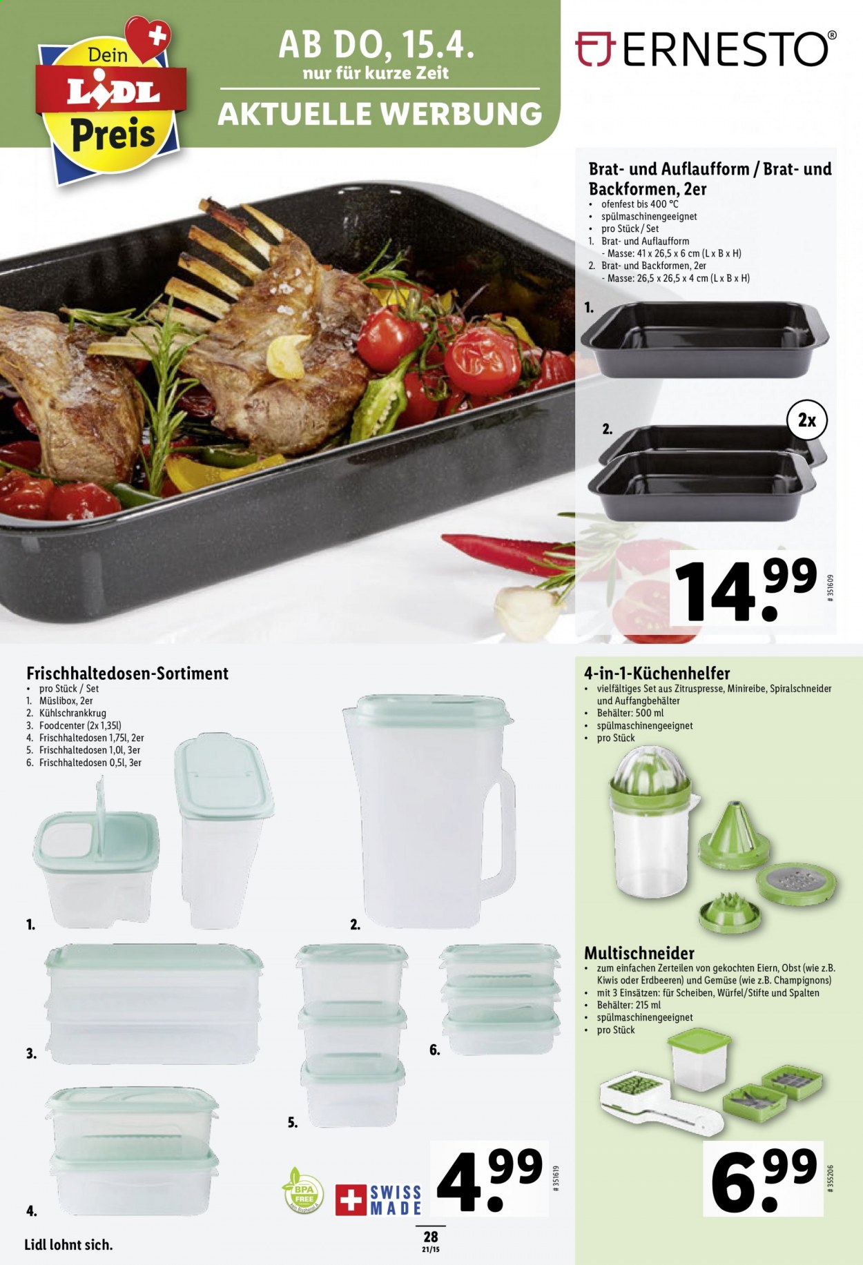 Volantino Lidl - 15.4.2021 - 21.4.2021. Pagina 28