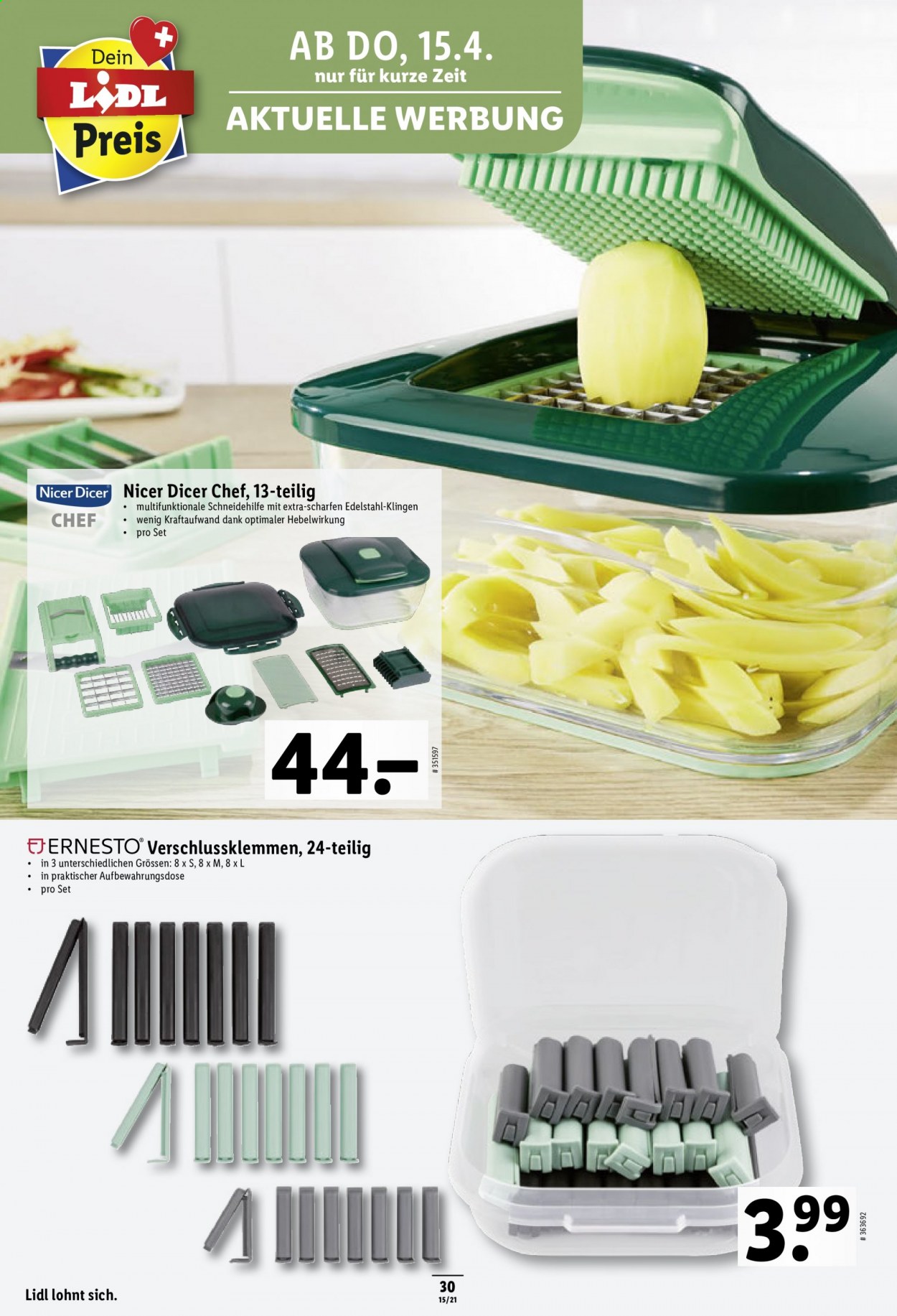 Volantino Lidl - 15.4.2021 - 21.4.2021. Pagina 30