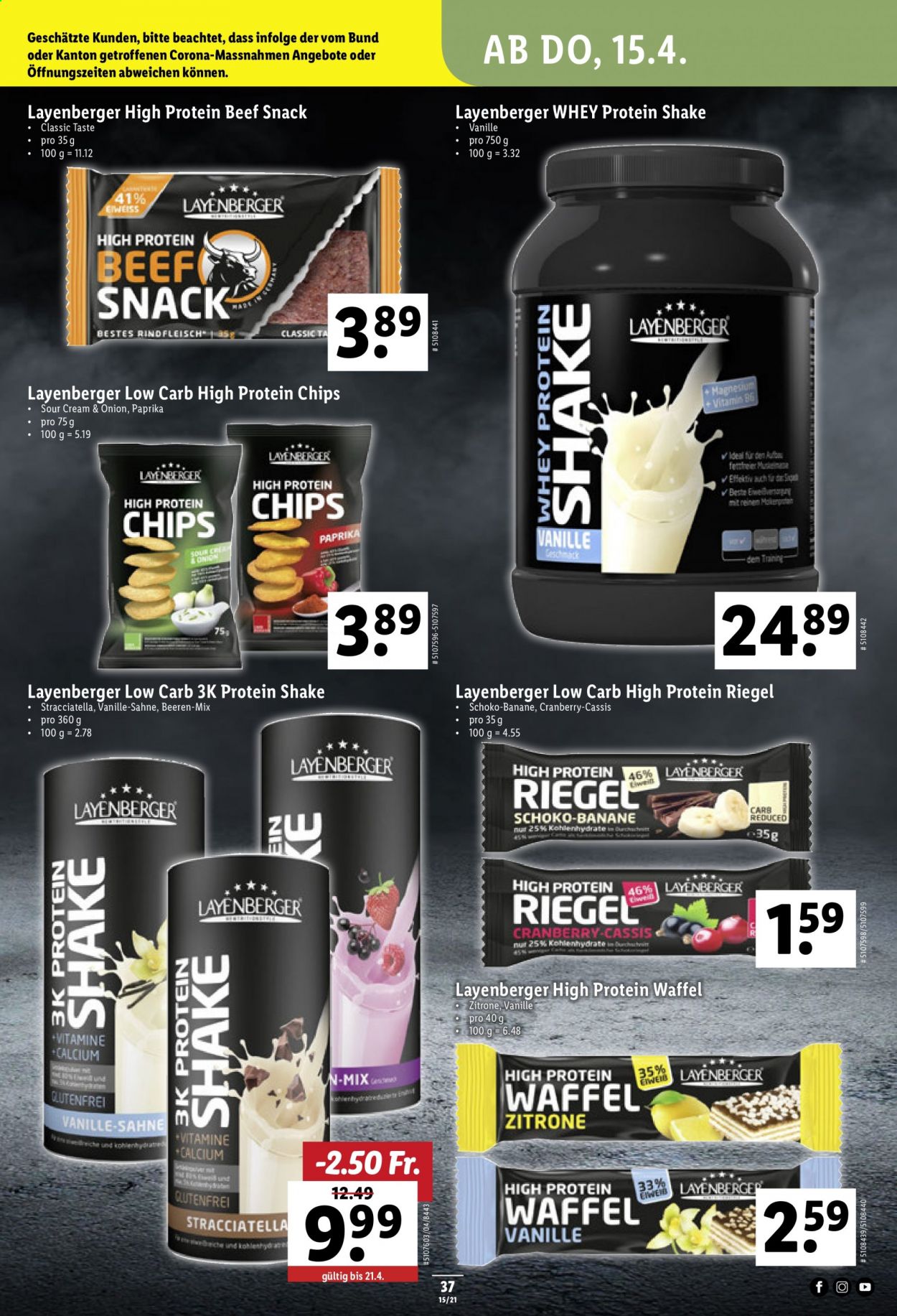 Volantino Lidl - 15.4.2021 - 21.4.2021. Pagina 37