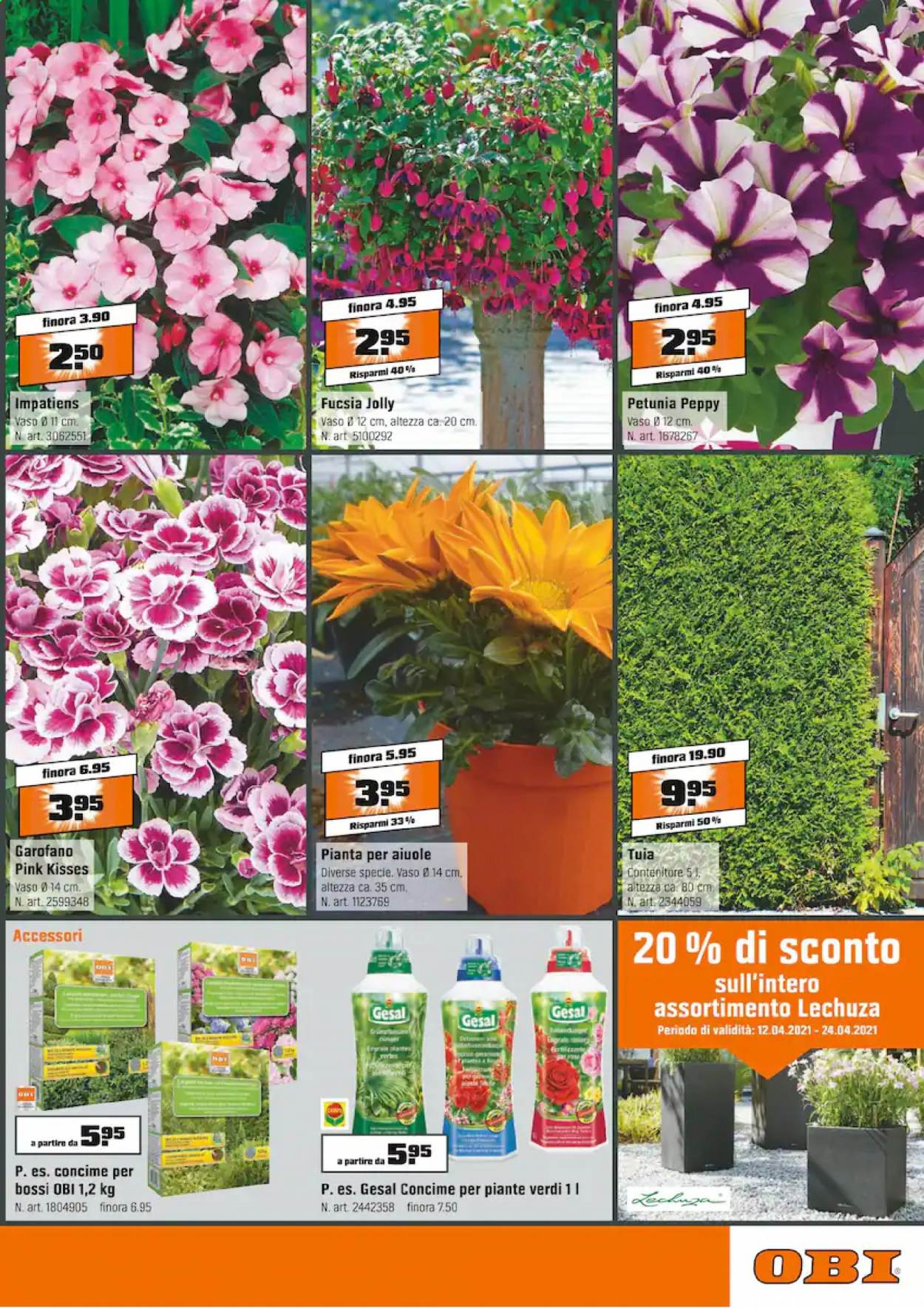 Volantino OBI - 12.4.2021 - 24.4.2021. Pagina 27