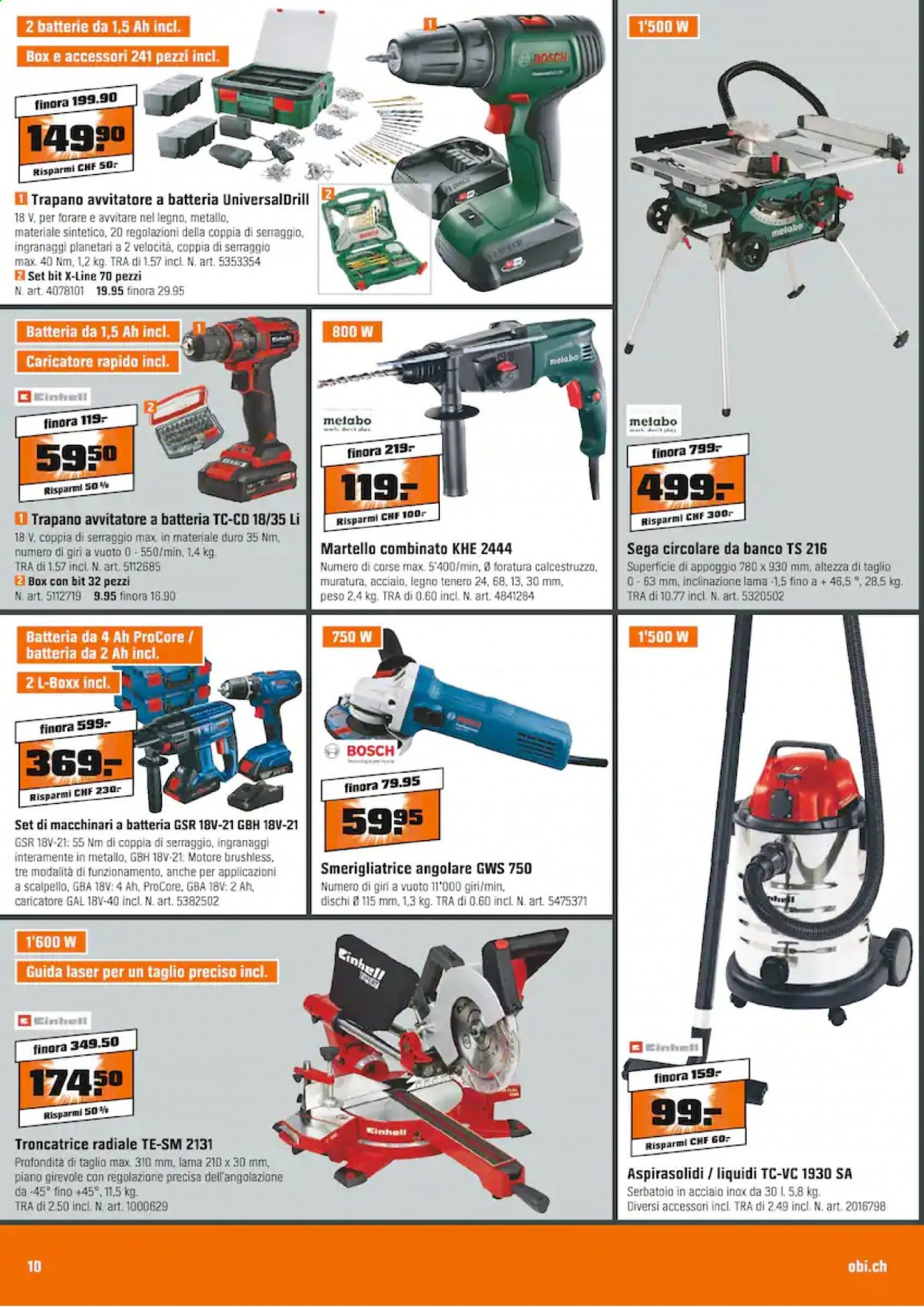 Volantino OBI - 12.4.2021 - 24.4.2021. Pagina 34
