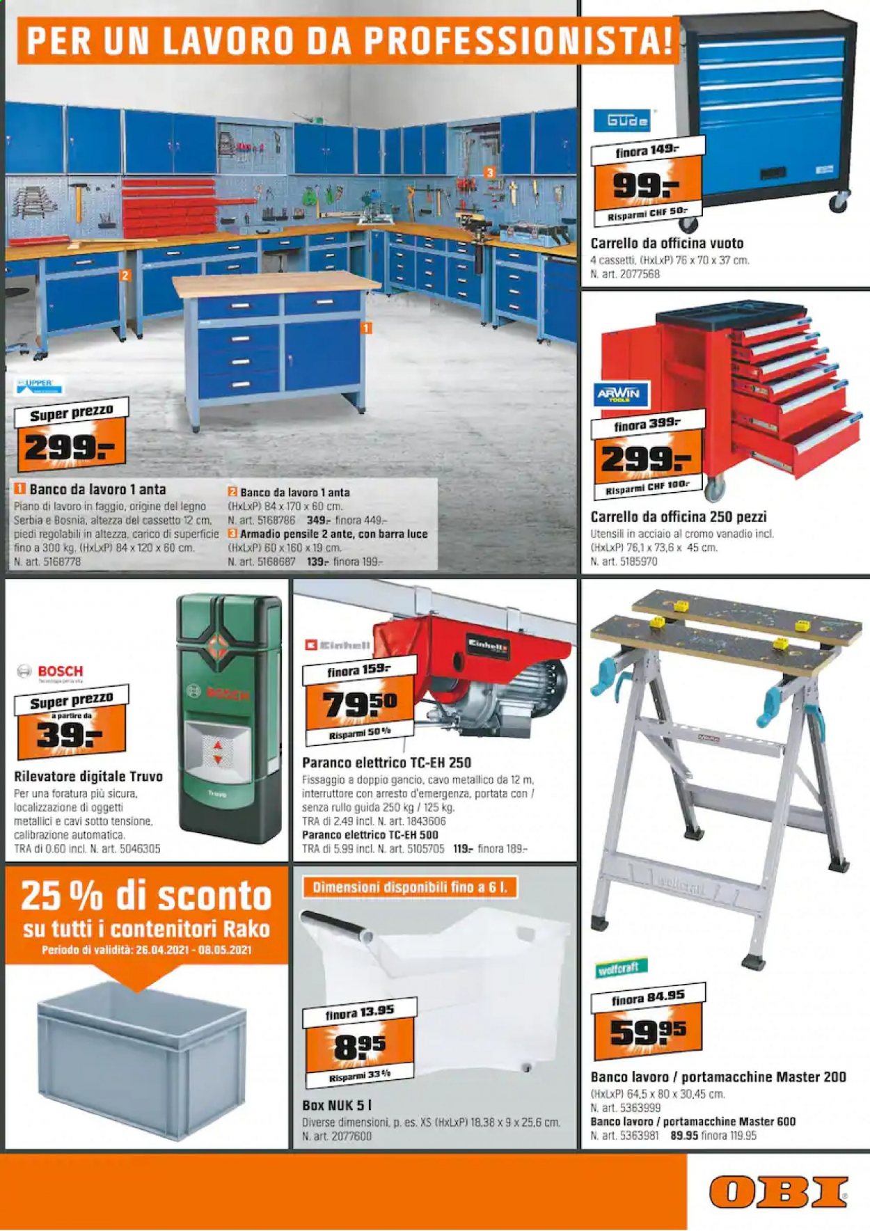 Volantino OBI - 12.4.2021 - 24.4.2021. Pagina 35