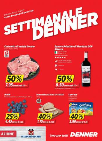 Catalogue Denner - 13.4.2021 - 19.4.2021.