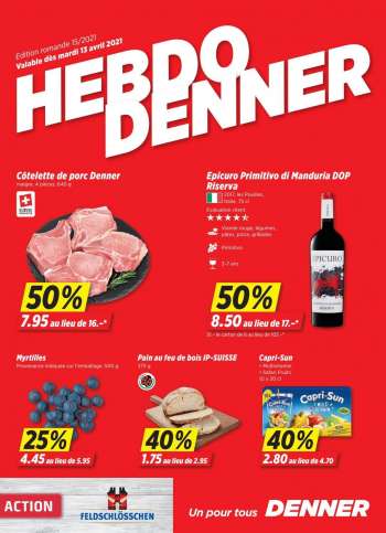Catalogue Denner - 13.4.2021 - 19.4.2021.