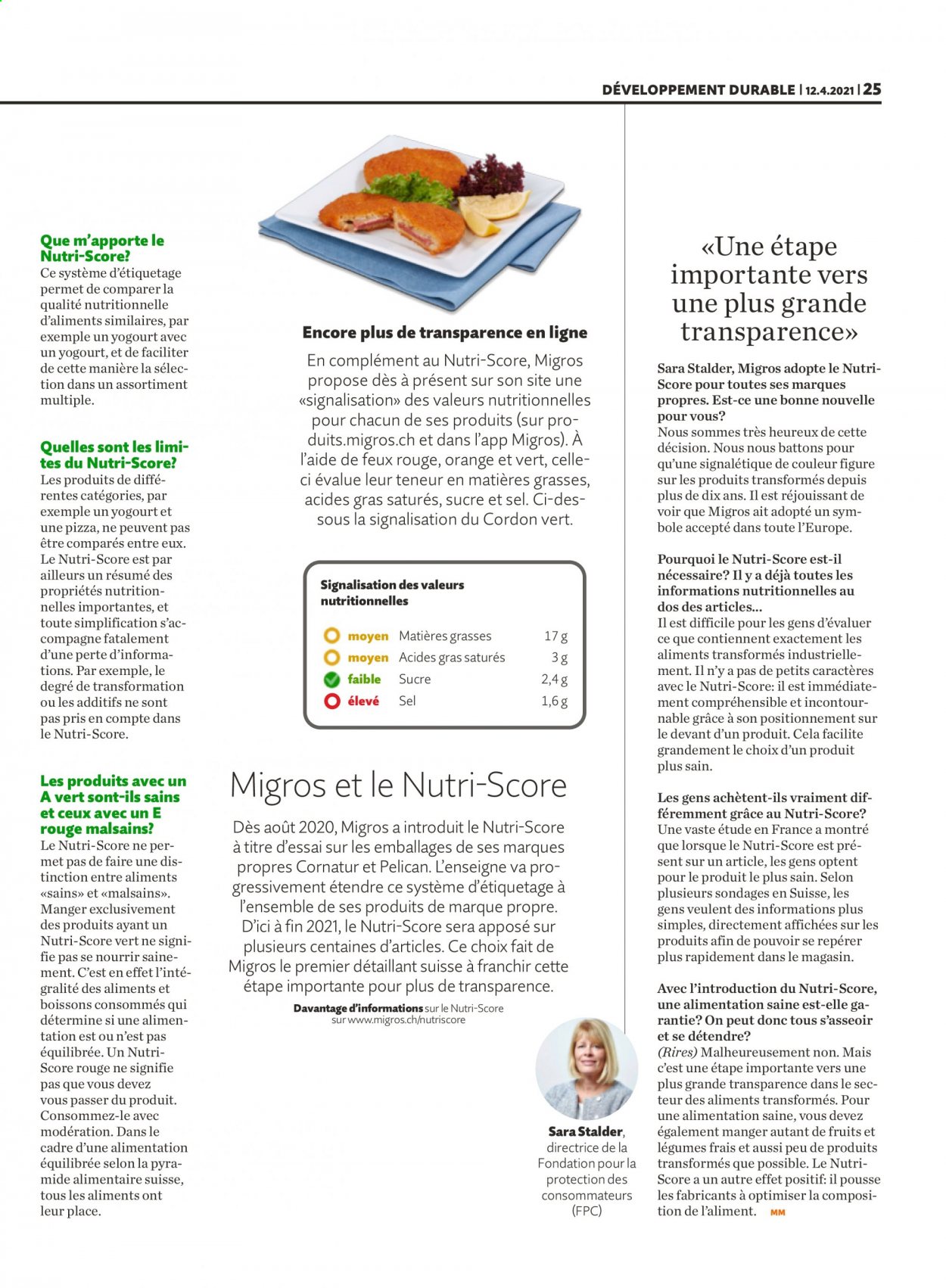 Volantino Migros - 13.4.2021 - 19.4.2021. Pagina 25