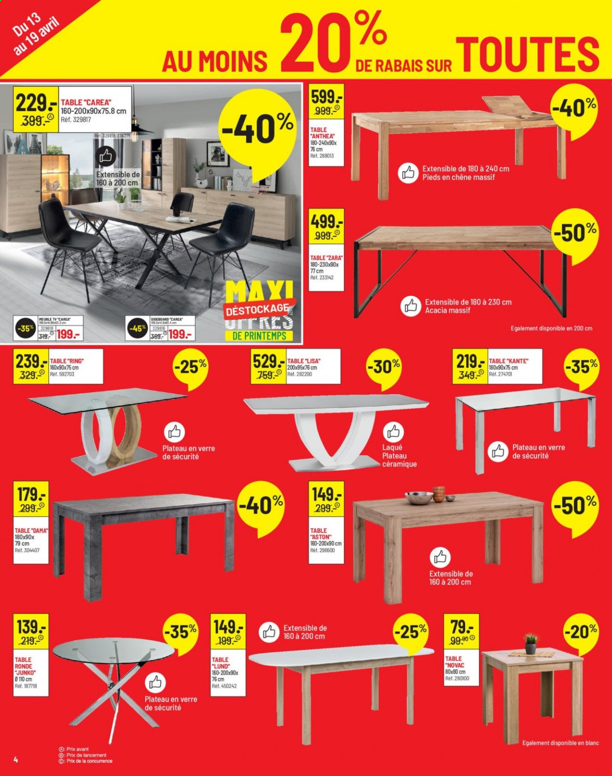 Catalogue Conforama - 13.4.2021 - 26.4.2021. Page 4