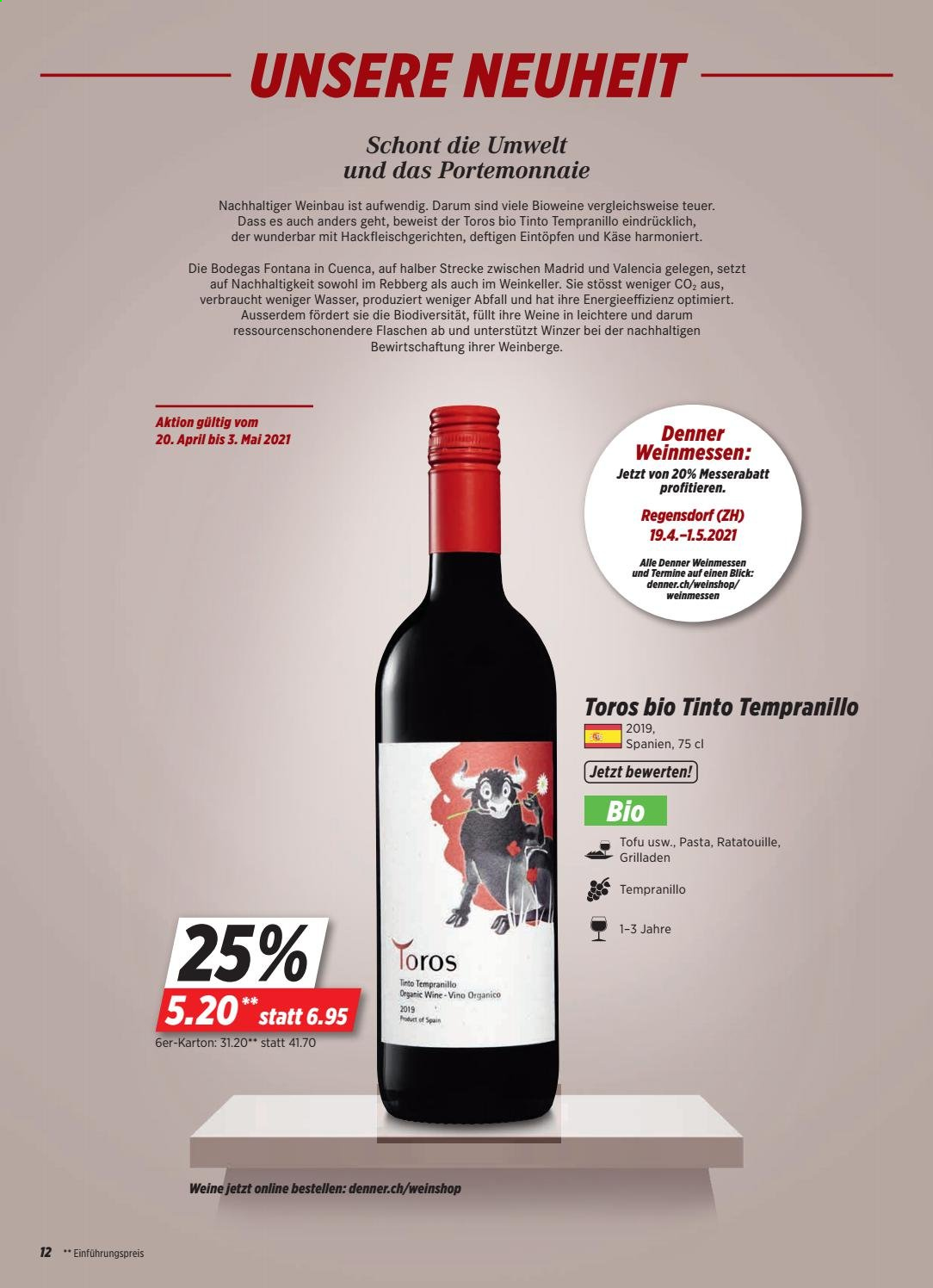 Volantino Denner - 20.4.2021 - 26.4.2021. Pagina 12