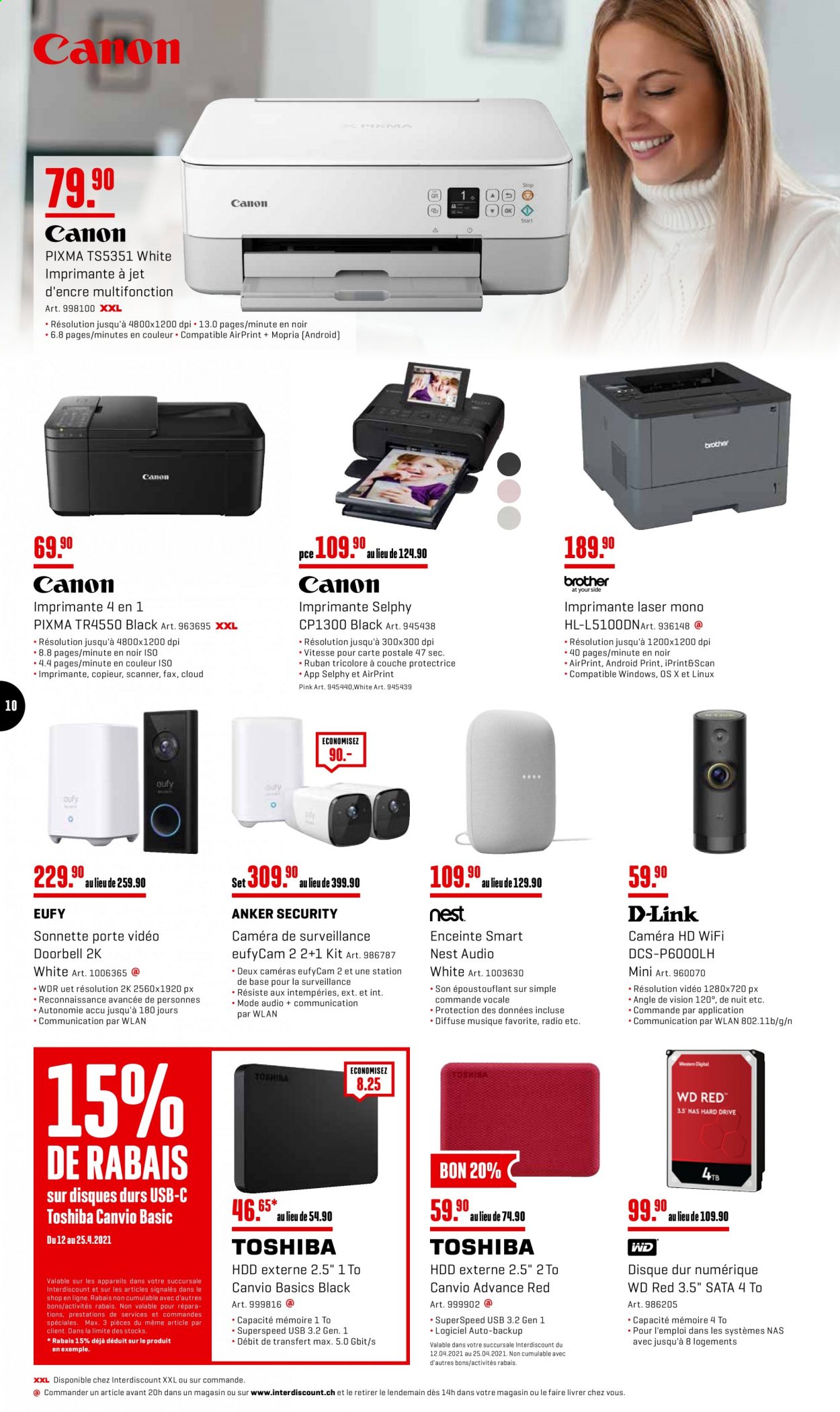 Volantino Interdiscount - 19.4.2021 - 25.4.2021. Pagina 10