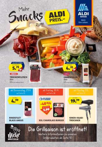 Volantino Aldi - 29.4.2021 - 5.5.2021.