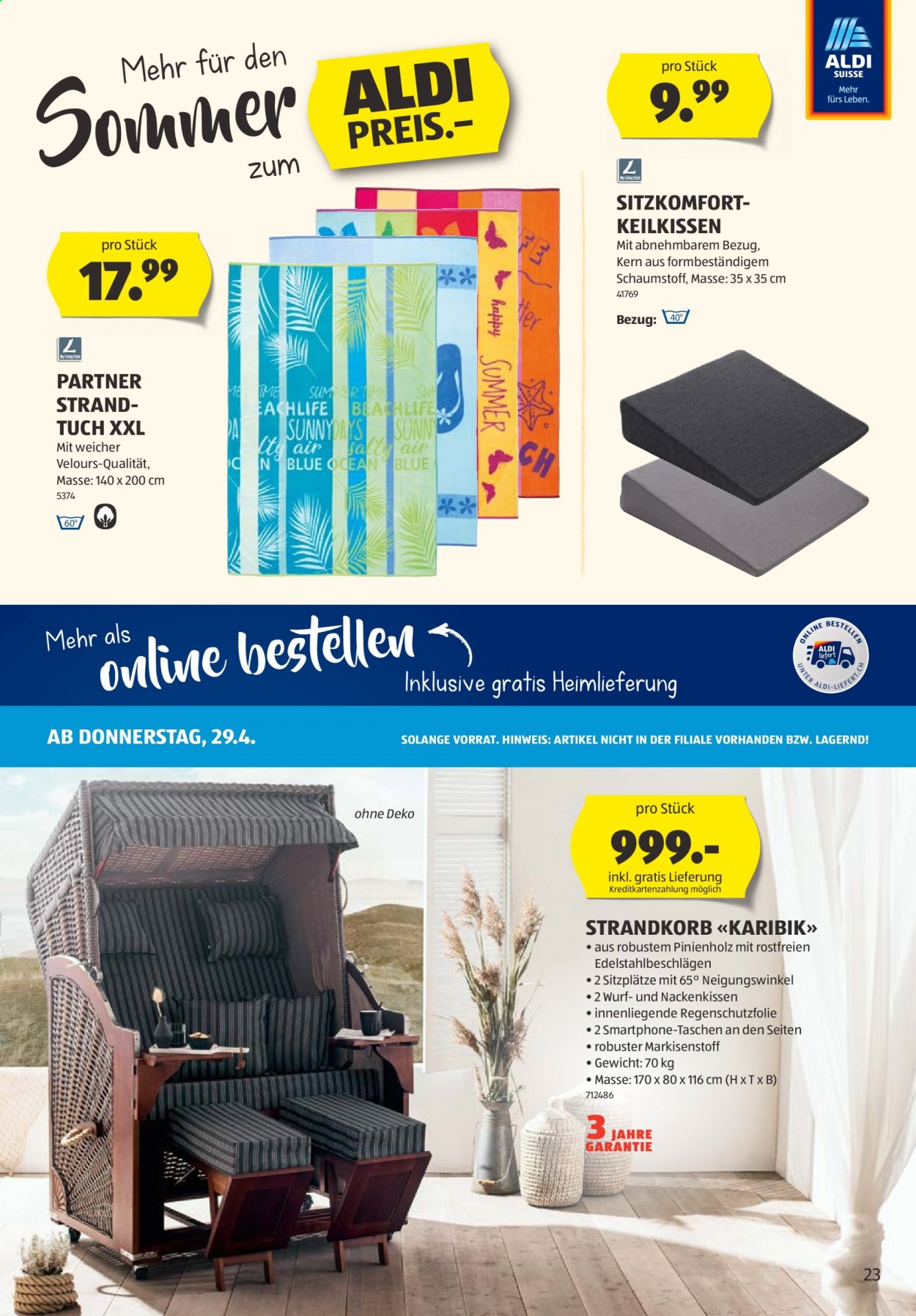 Volantino Aldi - 29.4.2021 - 5.5.2021. Pagina 23