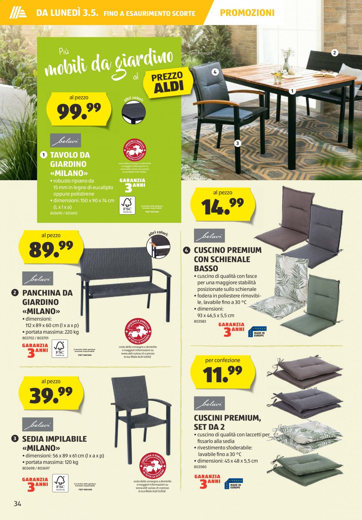 Volantino Aldi - 29.4.2021 - 5.5.2021. Pagina 34