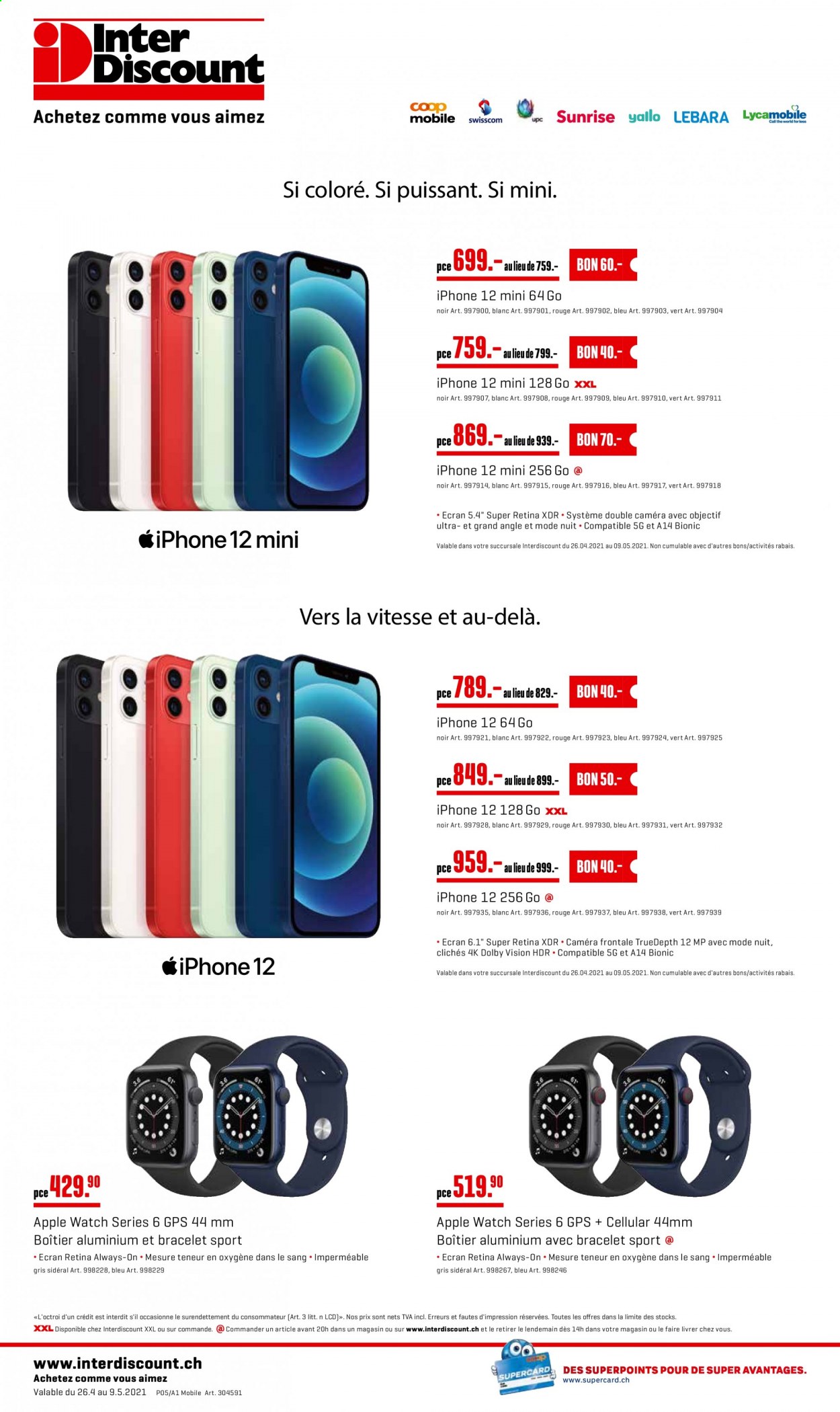 Prospekt Interdiscount - 26.4.2021 - 9.5.2021. Seite 8