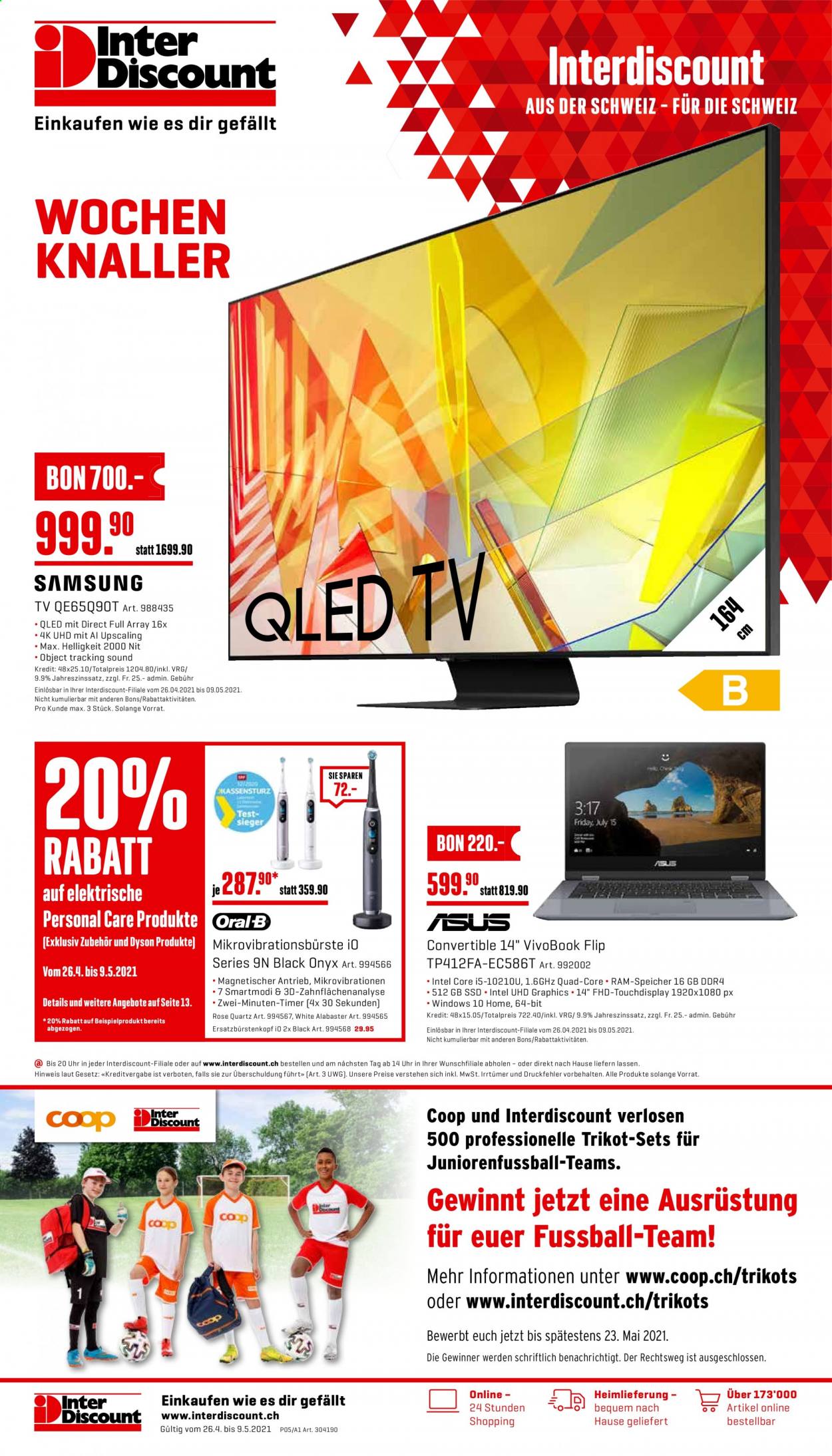 Prospekt Interdiscount - 26.4.2021 - 9.5.2021. Seite 16