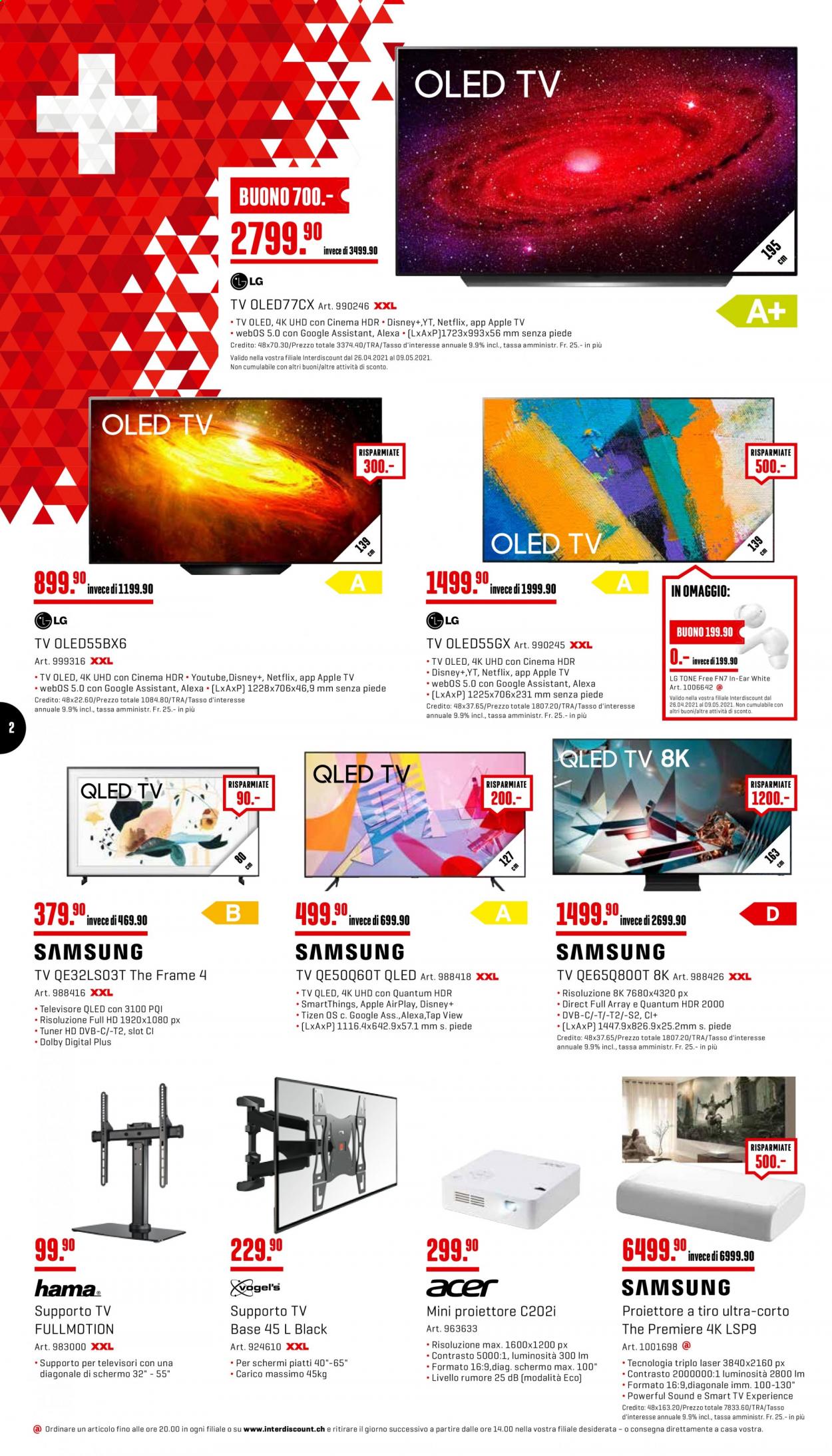 Volantino Interdiscount - 26.4.2021 - 9.5.2021. Pagina 2