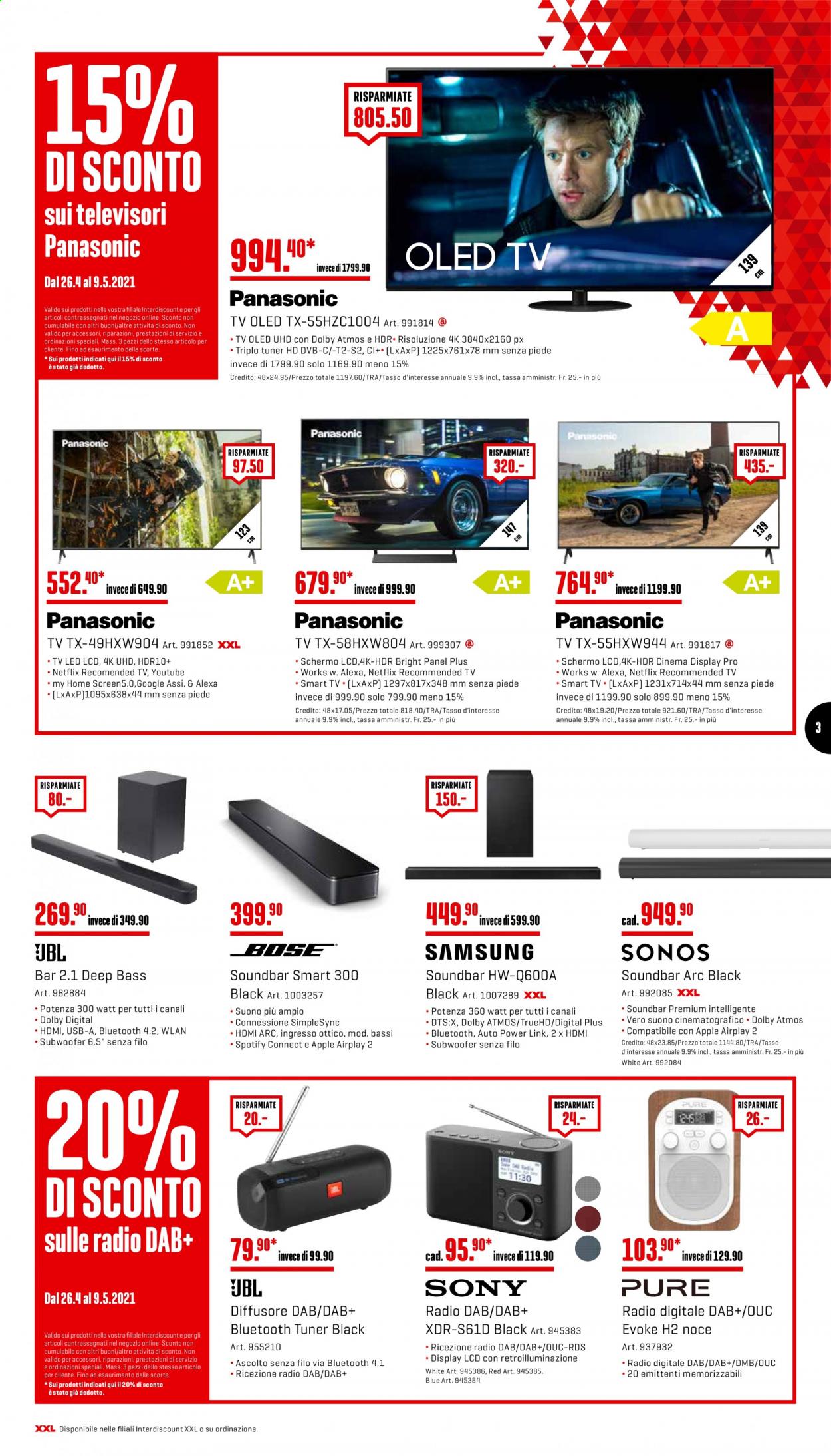Volantino Interdiscount - 26.4.2021 - 9.5.2021. Pagina 3