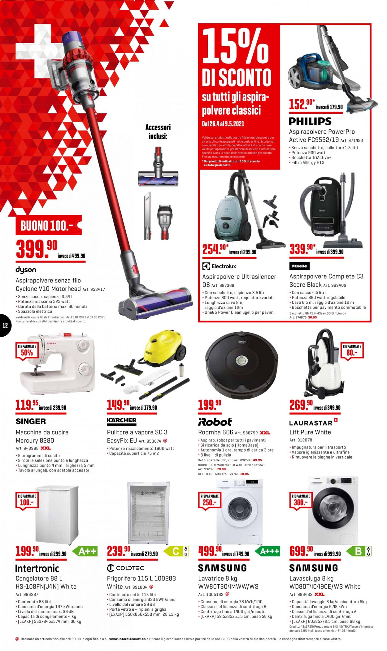 Volantino Interdiscount - 26.4.2021 - 9.5.2021. Pagina 12