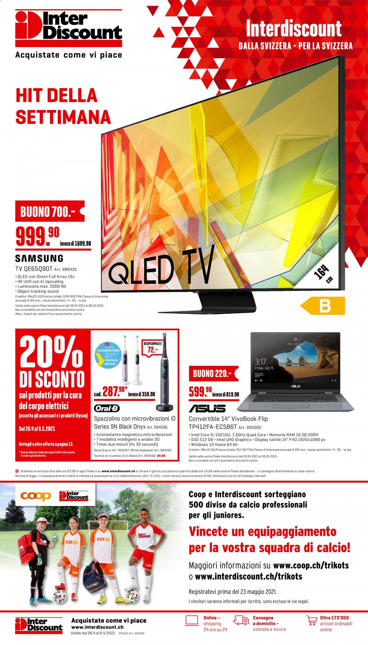 Volantino Interdiscount - 26.4.2021 - 9.5.2021. Pagina 16