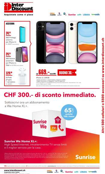 Volantino Interdiscount - 26.4.2021 - 9.5.2021.