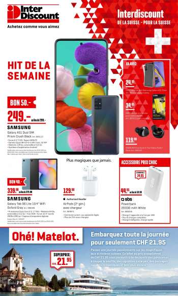 Volantino Interdiscount - 26.4.2021 - 9.5.2021.