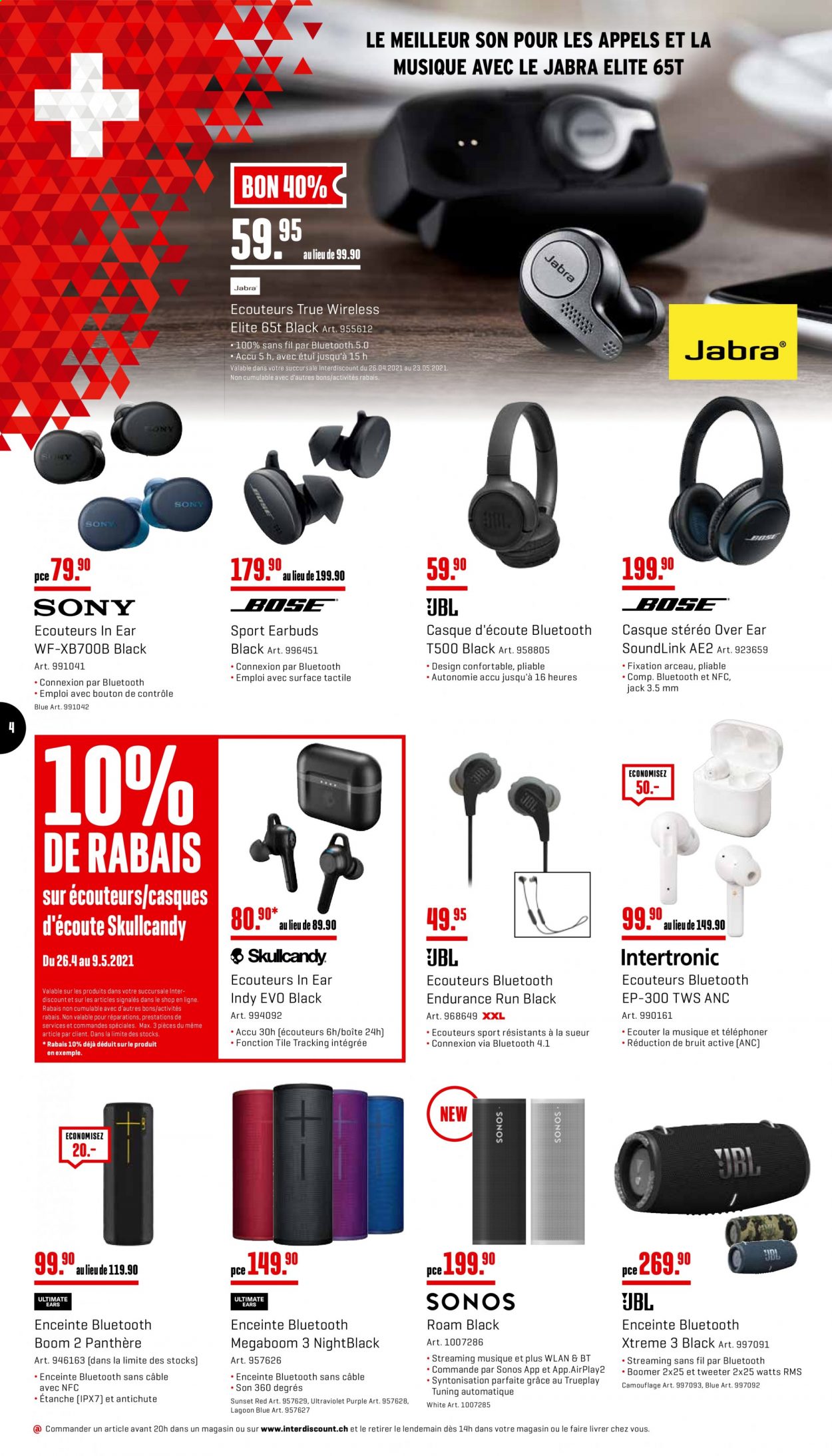 Volantino Interdiscount - 26.4.2021 - 9.5.2021. Pagina 4