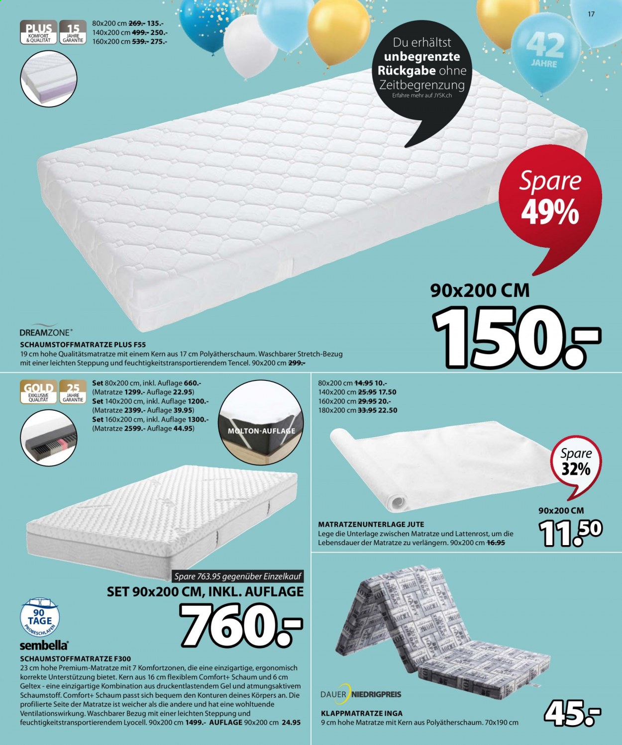 Catalogue JYSK - 26.4.2021 - 2.5.2021. Page 17