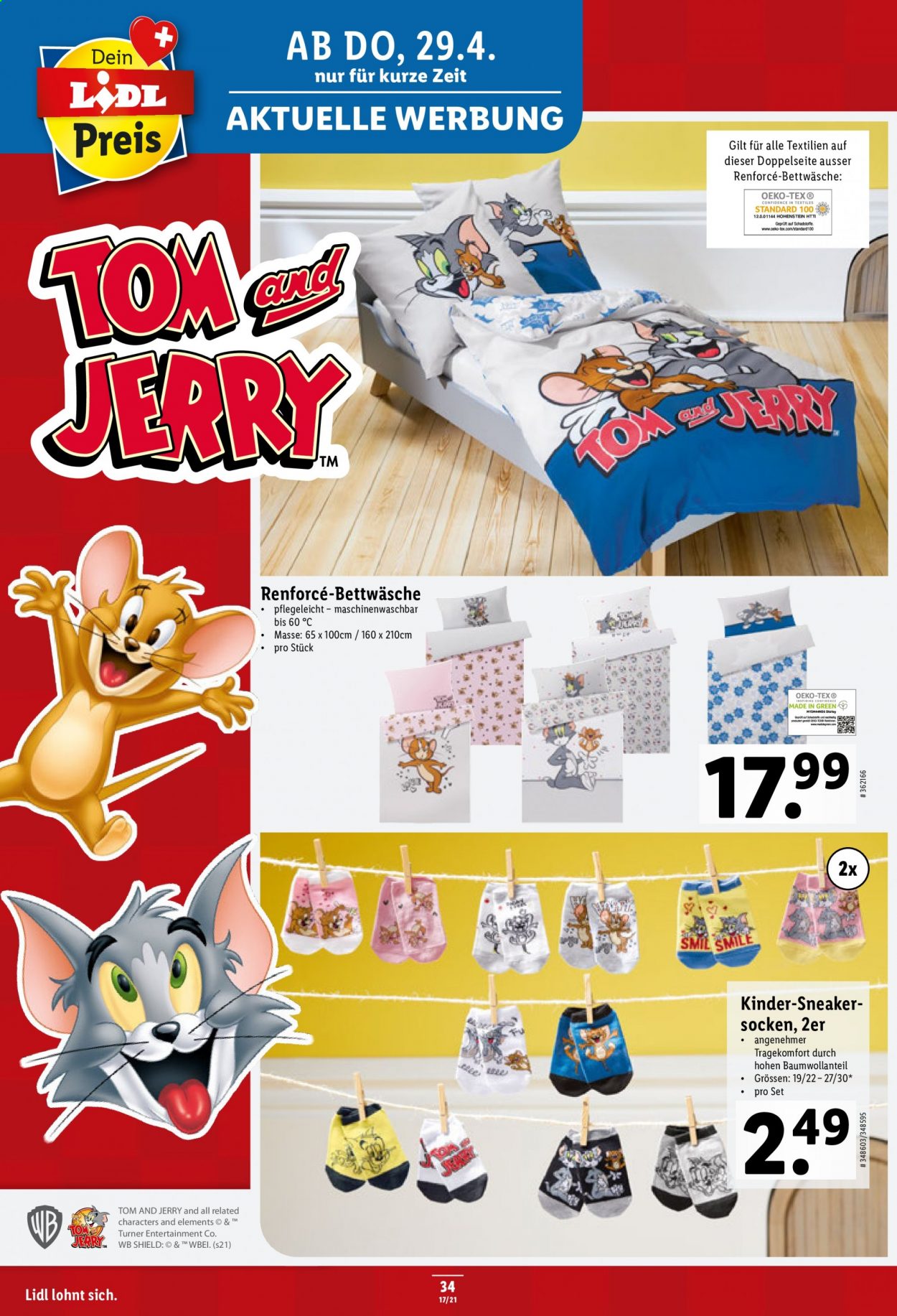 Volantino Lidl - 29.4.2021 - 5.5.2021. Pagina 34