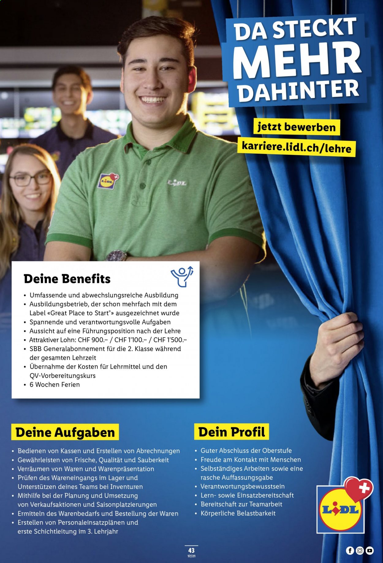 Volantino Lidl - 29.4.2021 - 5.5.2021. Pagina 43