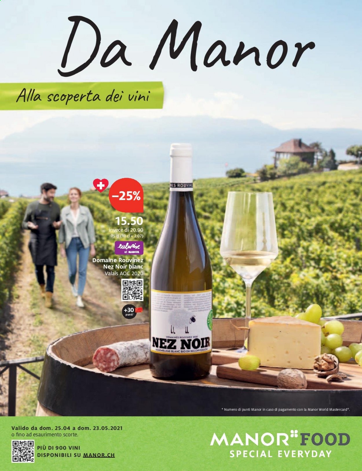 Prospekt Manor - 25.4.2021 - 23.5.2021. Seite 1