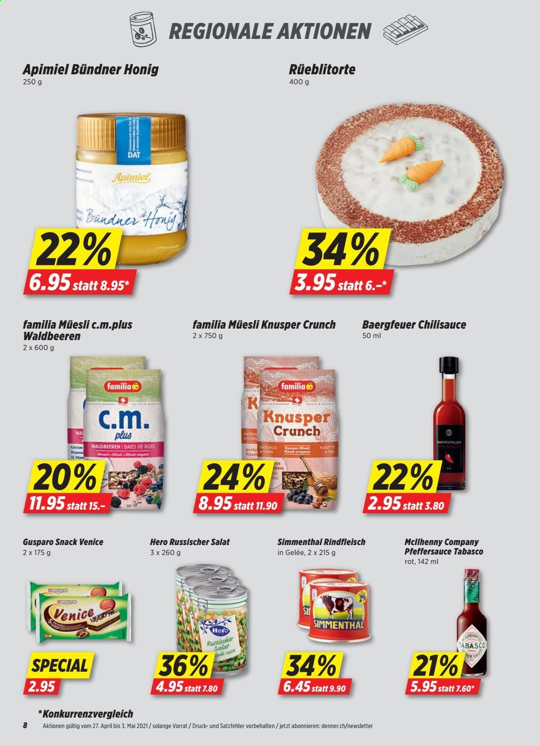 Volantino Denner - 27.4.2021 - 3.5.2021. Pagina 8
