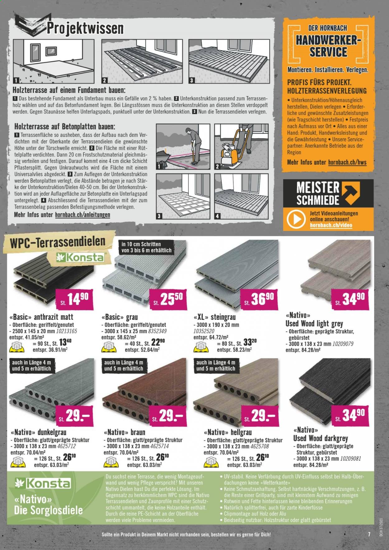 Volantino Hornbach - 28.4.2021 - 26.5.2021. Pagina 7
