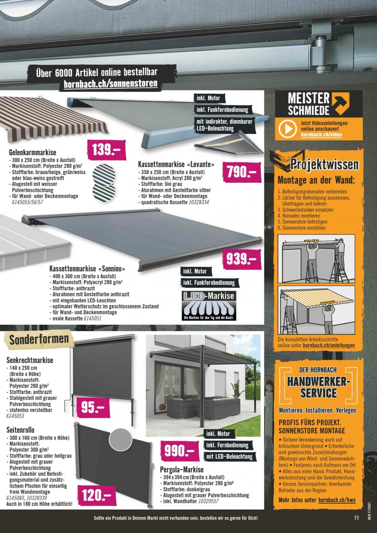 Volantino Hornbach - 28.4.2021 - 26.5.2021. Pagina 11