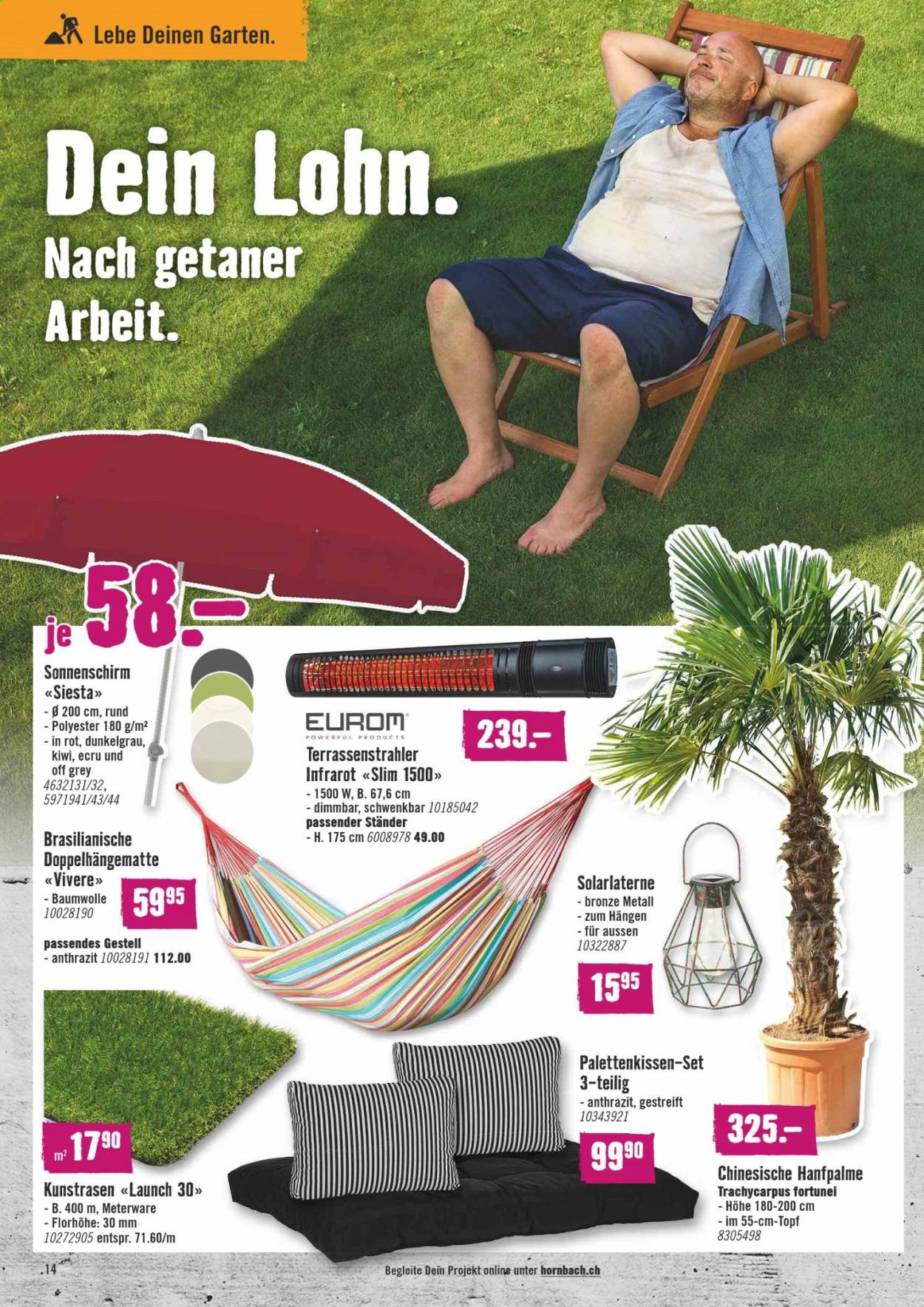 Volantino Hornbach - 28.4.2021 - 26.5.2021. Pagina 14
