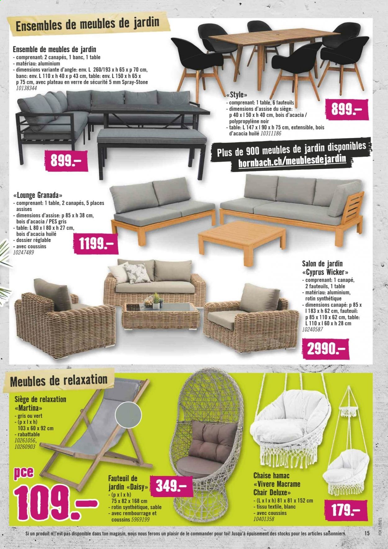 Volantino Hornbach - 28.4.2021 - 26.5.2021. Pagina 15