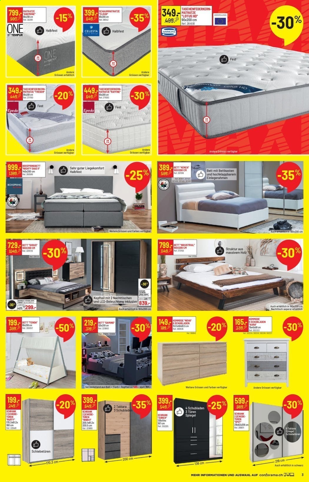 Volantino Conforama - 27.4.2021 - 10.5.2021. Pagina 3