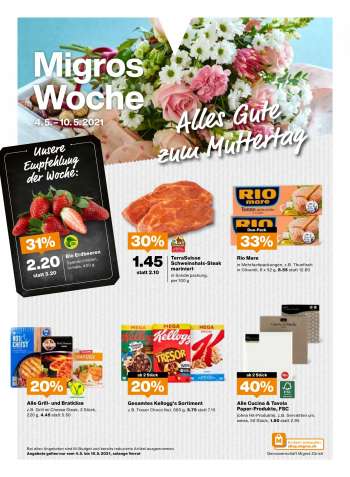 Volantino Migros - 4.5.2021 - 10.5.2021.