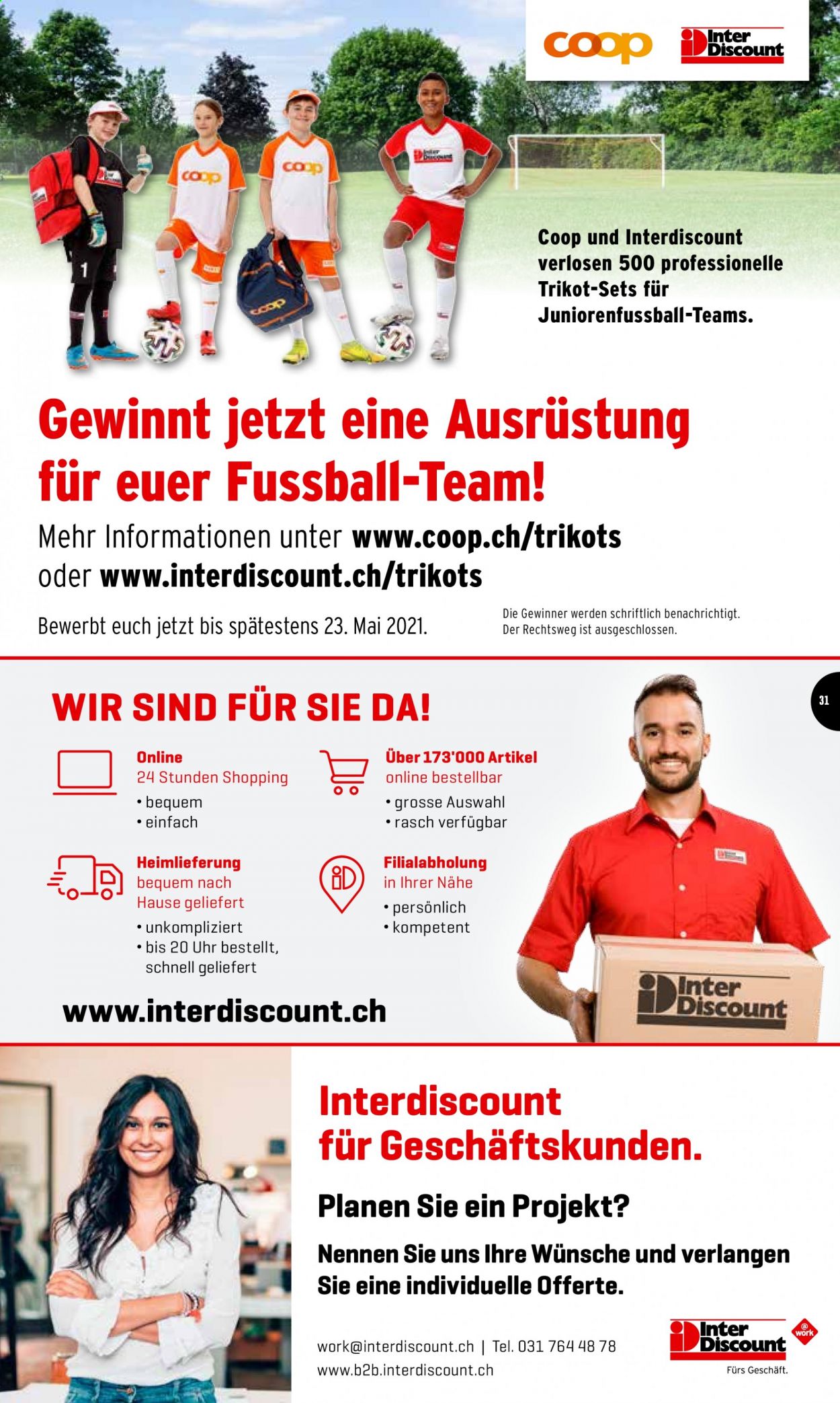 Volantino Interdiscount - 3.5.2021 - 9.5.2021. Pagina 31