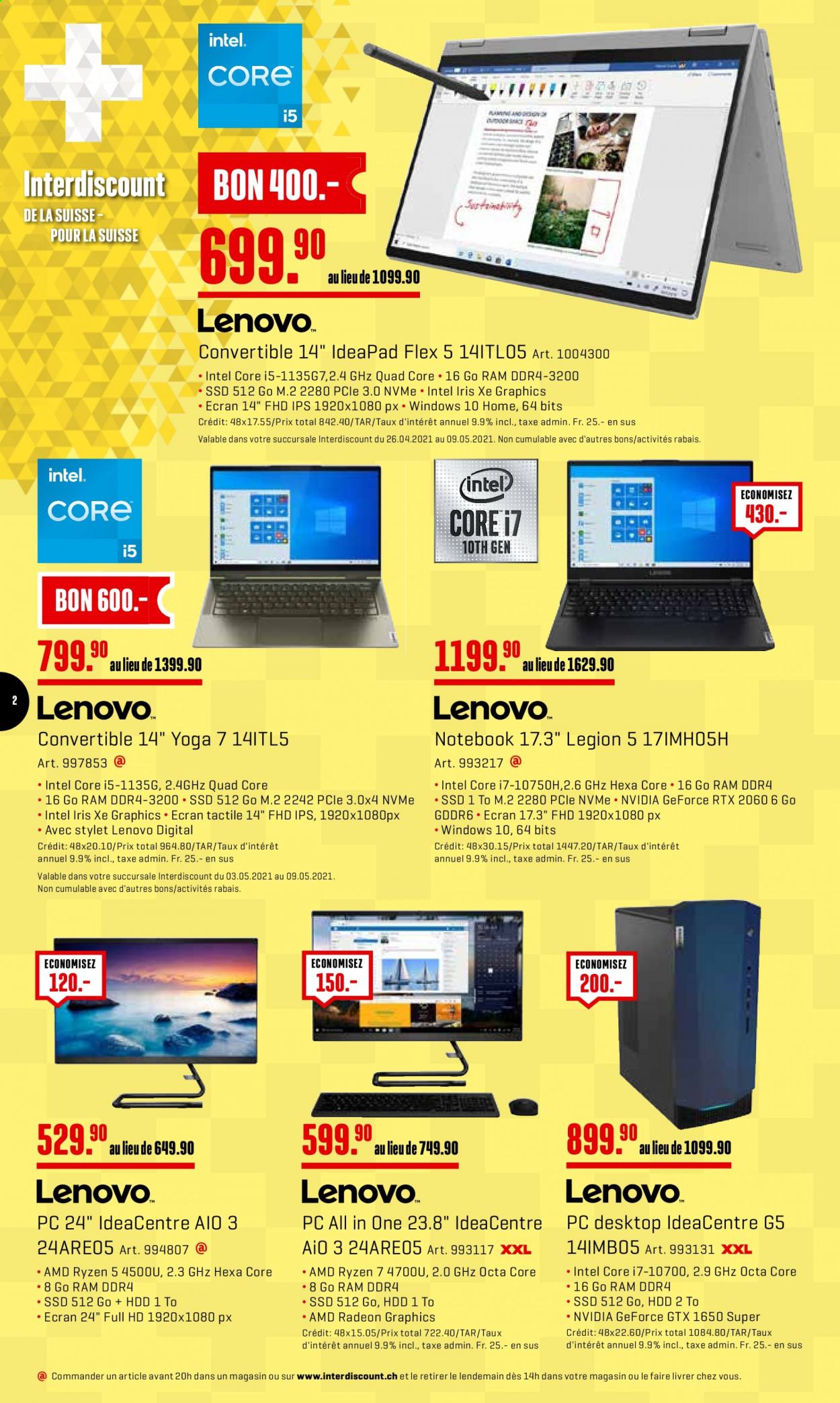 Volantino Interdiscount - 3.5.2021 - 9.5.2021. Pagina 2