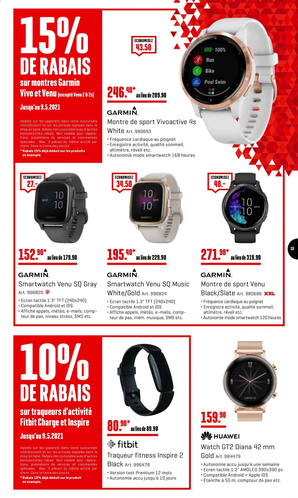 Volantino Interdiscount - 3.5.2021 - 9.5.2021. Pagina 35