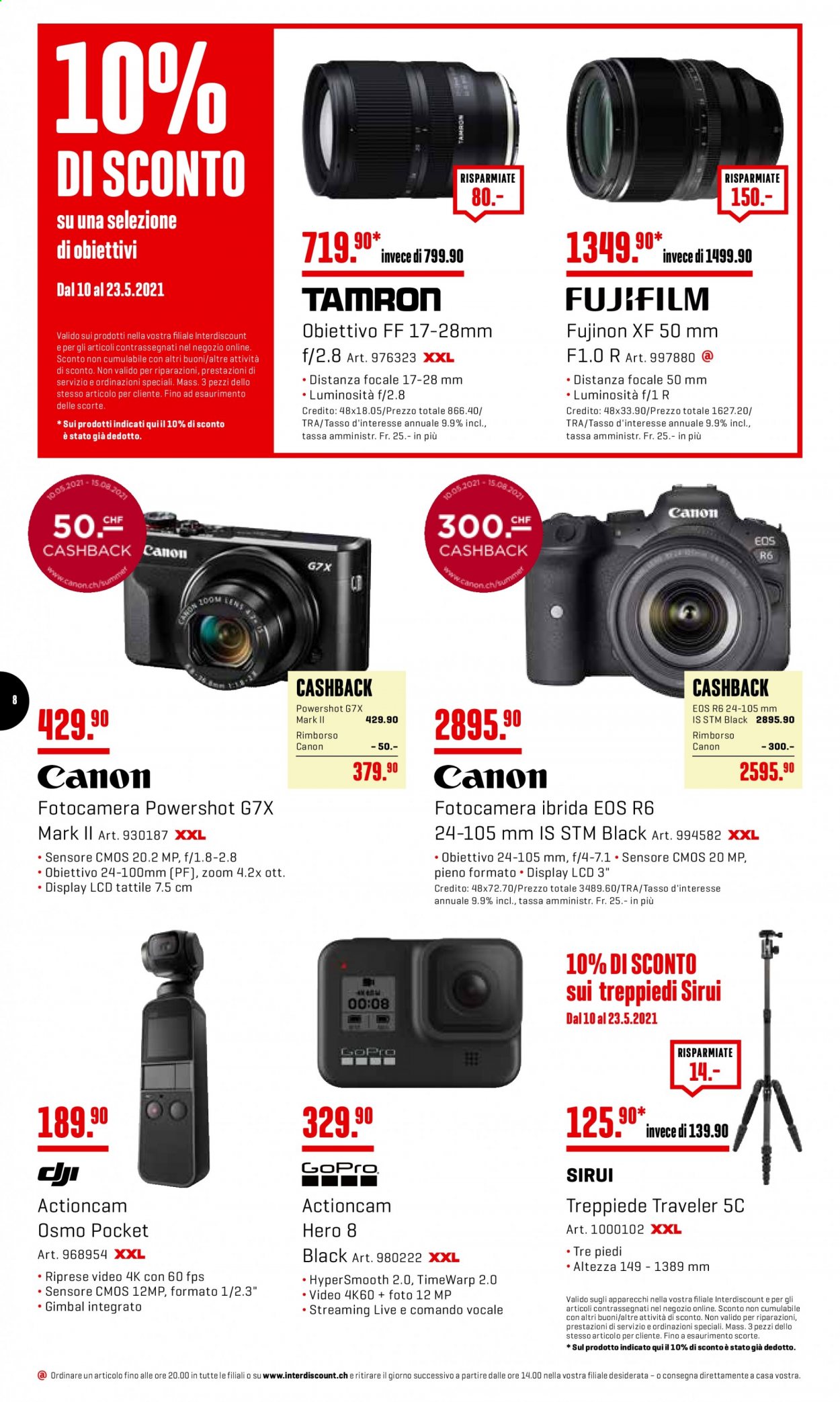 Volantino Interdiscount - 10.5.2021 - 23.5.2021. Pagina 8