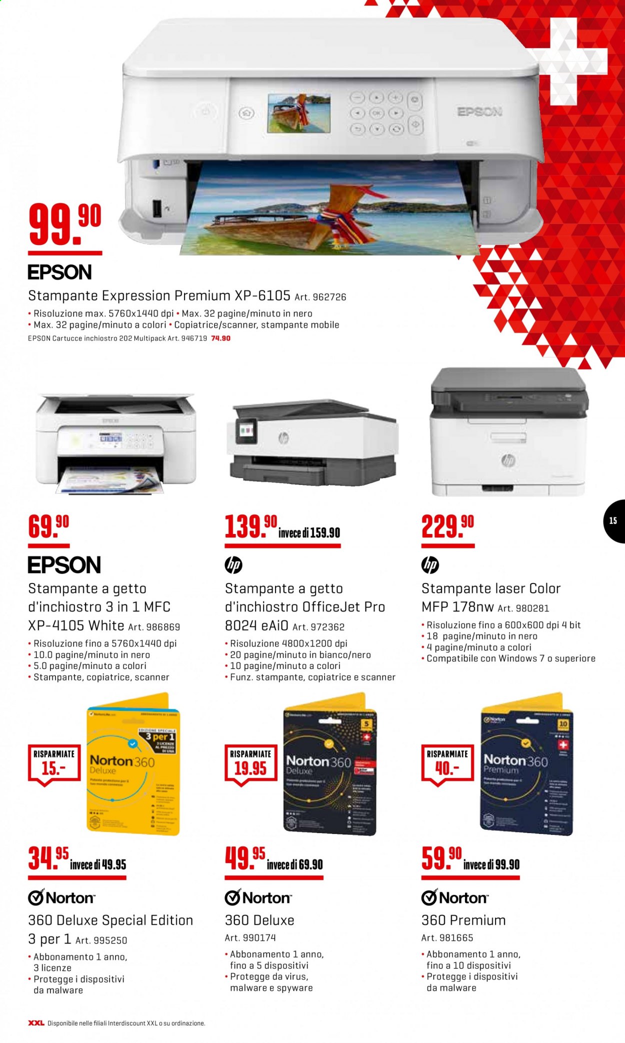 Volantino Interdiscount - 10.5.2021 - 23.5.2021. Pagina 15