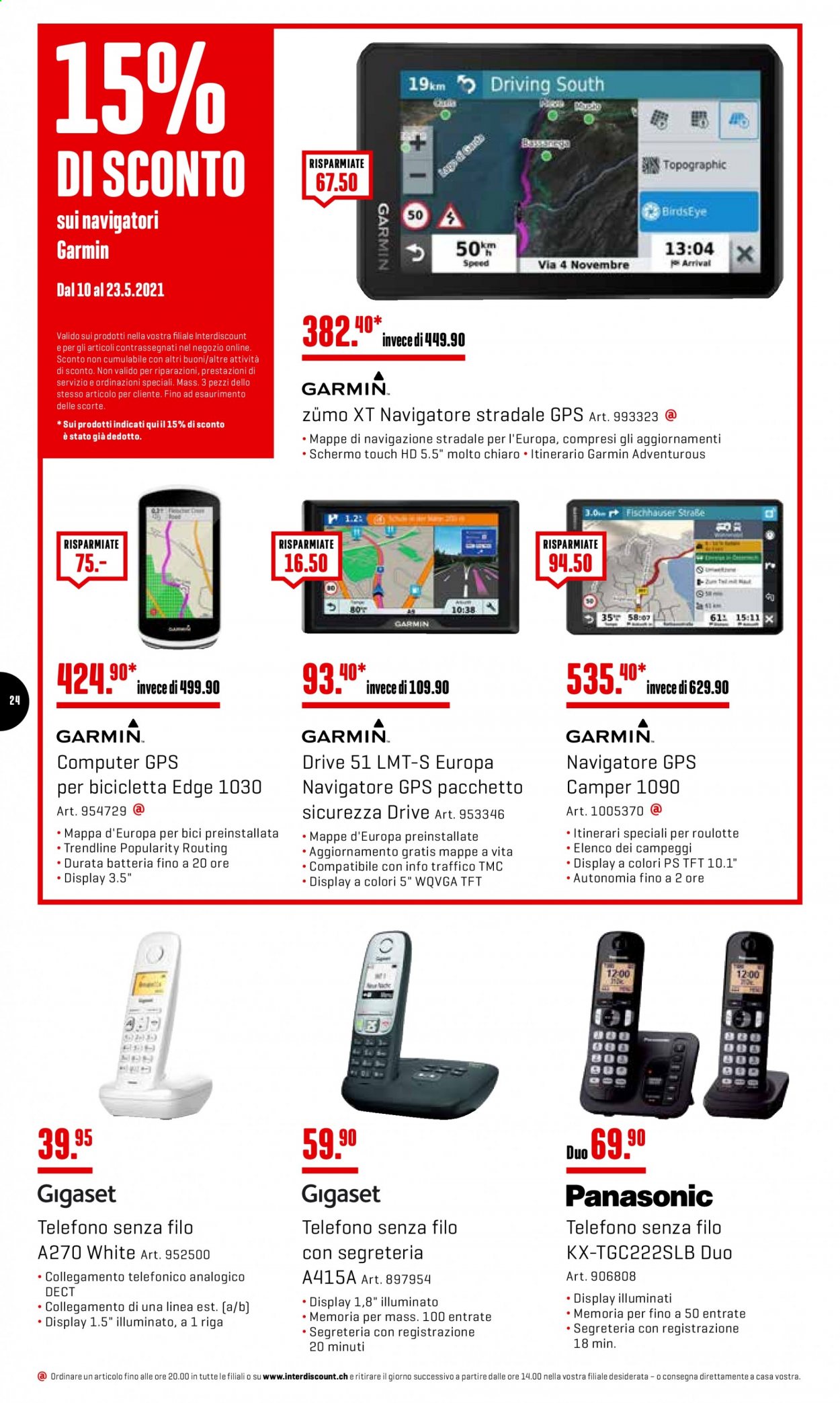 Volantino Interdiscount - 10.5.2021 - 23.5.2021. Pagina 24