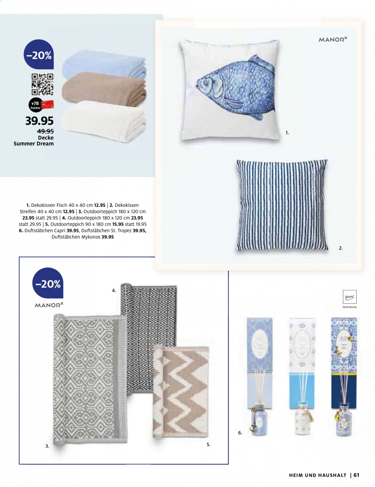 Catalogue Manor - 10.5.2021 - 6.6.2021. Page 61