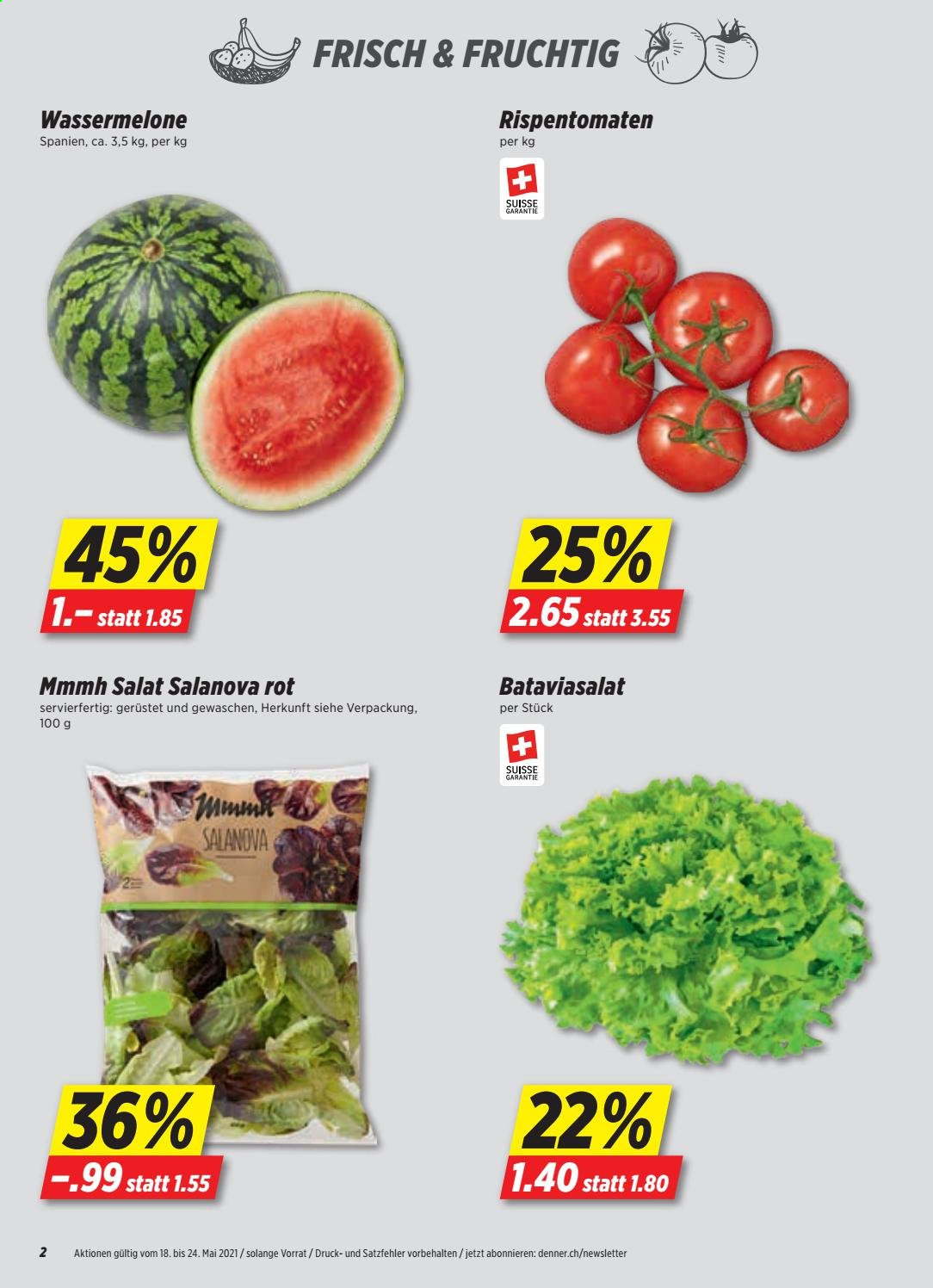 Catalogue Denner - 18.5.2021 - 24.5.2021. Page 2